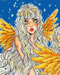 Купить Раскраска цифровая Сказочный ангел ©nila_art_art  в Украине