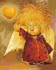 Купити Цифровий живопис, картина без коробки Сонячний ангел кохання  в Україні