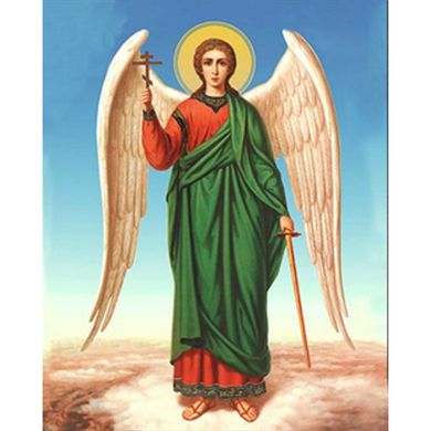 Купить Икона Ангел Хранитель Набор для алмазной картины На подрамнике 40х50  в Украине