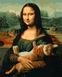 Мона Ліза і кіт. Розпис картин за номерами, Подарункова коробка, 40 х 50 см