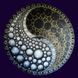 5D Мандала любви – Инь и Янь-2 Алмазная мозаика картины больших размеров с зеркальными камнями, Нет