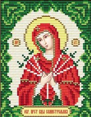 Купити Набір алмазної мозаїки Ікона Богородиця Семистрільна  в Україні