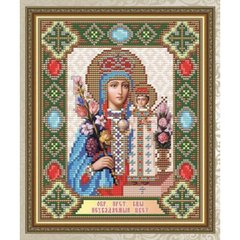 Купить Алмазная мозаика Икона Неувядаемый Цвет  в Украине