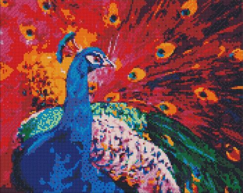Купить Величественная красота Мозаичная картина по номерам 40х50 см  в Украине