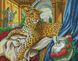 Королівський леопард Набір для алмазної вишивки з повним закладенням квадратними каменями, Ні