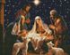 Алмазна мозаїка - Таїнство Різдва з голограмними стразами (AB) ©art_selena_ua Идейка 40х50 см (AMO7858)
