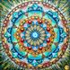 5D Мандала – Процветания и роста-2 Алмазная мозаика картины больших размеров с зеркальными камнями, Нет