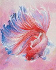Купити Риба півник ©Ira Volkova Мозаїчна картина за номерами 40х50 см  в Україні