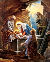 Купить Алмазная вышивка Тело Иисуса возложено ко гробу  в Украине