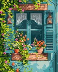 Купити Картина за номерами Будинок у саду ©art_selena_ua  в Україні
