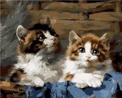 Купить Набор для рисования по цифрам Милые котята  в Украине