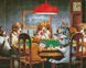 Алмазна мозаїка - Собаки грають в покер ©Кассіус Кулідж Идейка 40х50 см (AMO7509)