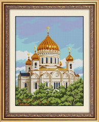 Купить 30199 Храм Христа Спасителя Набор алмазной живописи  в Украине