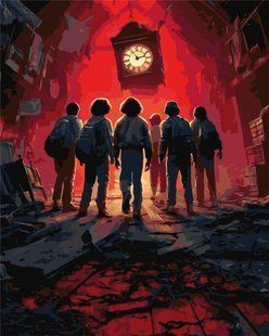 Купить Очень странные дела Картина по номерам на холсте 40 х 50 см  в Украине
