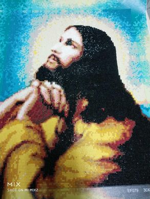 Купити Алмазна мозаїка 30х40см Ісусова молитва  в Україні