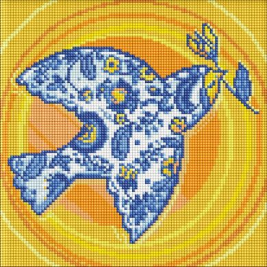 Купити Вільна пташка ©Юлія Задорожня Діамантова мозаїка На Підрамнику  в Україні