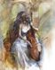 Алмазная мозаика с полной закладкой полотна Чарующая музыка виолончели, Нет