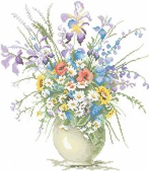Купити 30403 Польові квіти Набір алмазної мозаїки  в Україні