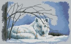 Купить Алмазная вышивка ТМ Dream Art Волк в снегу  в Украине