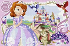 Купити Алмазна мозаїка 20х30 Принцеса Софія  в Україні