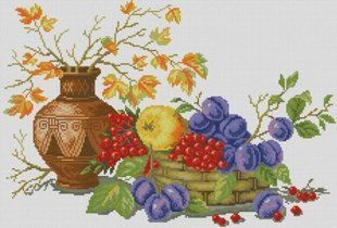 Купить 30703 Осенний урожай. Алмазная мозаика(квадратные, полная)  в Украине