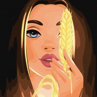 Купить Рисование картин по номерам Пшеница &copy;krizhanskaya  в Украине