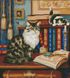 Библиотекари (коты) Картина алмазами по номерам, Нет