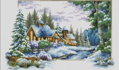 Купити Алмазна вишивка ТМ Dream Art Зимова стежка  в Україні
