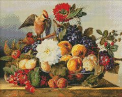 Купити Обід омелюха ©Franz Xaver Мозаїчна картина за номерами 40х50 см  в Україні