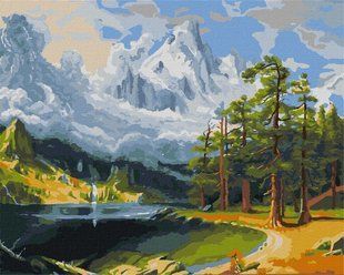 Купить Набор для раскрашивания по цифрам Зимнее дыхание &copy;ArtAlekhina  в Украине