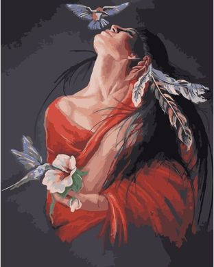 Купить Набор для рисования картины по номерам Женская красота  в Украине