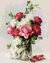 Купить Набор для раскрашивания по цифрам Ароматная роза ©Paul De Longpre  в Украине
