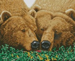 Купити Алмазна вишивка ТМ Дрім Арт Пара ведмедів  в Україні