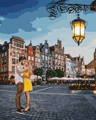 Купити Побачення в Гданську Картина розфарбування по номерах  в Україні