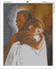 Алмазна мозаїка 70х55 см Ісус Христос – любов та захист, Ні, 70 х 55 см