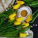 Набір для малювання по цифрам Ідейка Весняний сніданок ©katryn_elen 40 х 40 см, Без коробки, 40 х 40 см