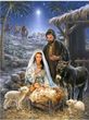 Купить Икона Рождество Алмазная вышивка 40x50  в Украине
