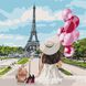 Картина за номерами - Гуляючи вулицями Парижа Идейка 40х40 см (KHO4756)