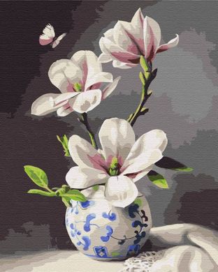 Купити Натюрморт з орхідеєю Набір для малювання картин за номерами  в Україні