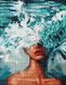 Девушка Океания ТМ Брашми Алмазная картина на подрамнике 40 х 50 см, Да, 40 x 50 см