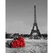 Алмазна мозаїка 40х50 Троянди і Париж, Ні