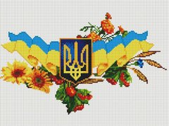 Купити Алмазна мозаїка 30х40 Національна символіка (АМШ-118)  в Україні