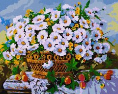 Купити Набір для малювання по цифрам Ідейка Літні квіти ©Олександр Закусілов 40 х 50 см  в Україні