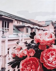 Купить Набор для рисования картины по номерам Розы на крыше  в Украине