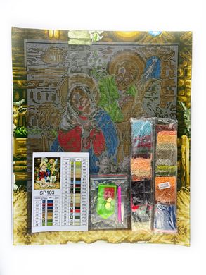 Купить Набор алмазной мозаики Рождество Иисуса 40х50  в Украине