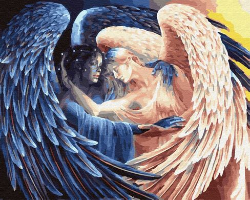 Купити Малювання картини за номерами Обійми ангела  в Україні