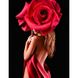Набір для алмазної мозаїки Дівчина-троянда в розмірі 40х50 см без підрамника, Планки (4шт), 40 x 50 см