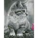 Сіре кошеня 30х40 см (KB002) Набір для творчості алмазна картина, Да, 30 x 40 см