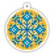 Віраж Набір для виготовлення патріотичної кульки алмазною мозаїкою на деревʼяній основі DMS-002(8)