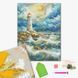 Маяк Алмазная мозаика На подрамнике 30х40 см, Да, 30 x 40 см